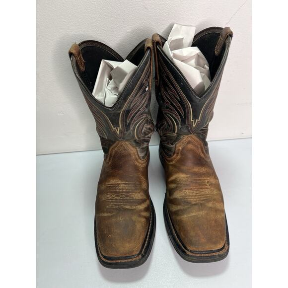 Ariat Men\'s WorkHog XT Cottonwood Soft Toe Brown Work Boot Size 10D main image 9